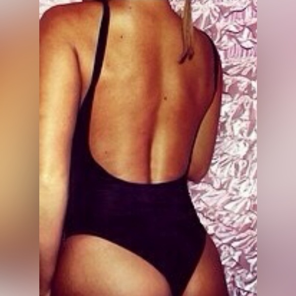 NWOT ⚜️🧡⚜️ Laina Rauma rare! Orange thong one piece bikini swimsuit - Picture 9 of 14